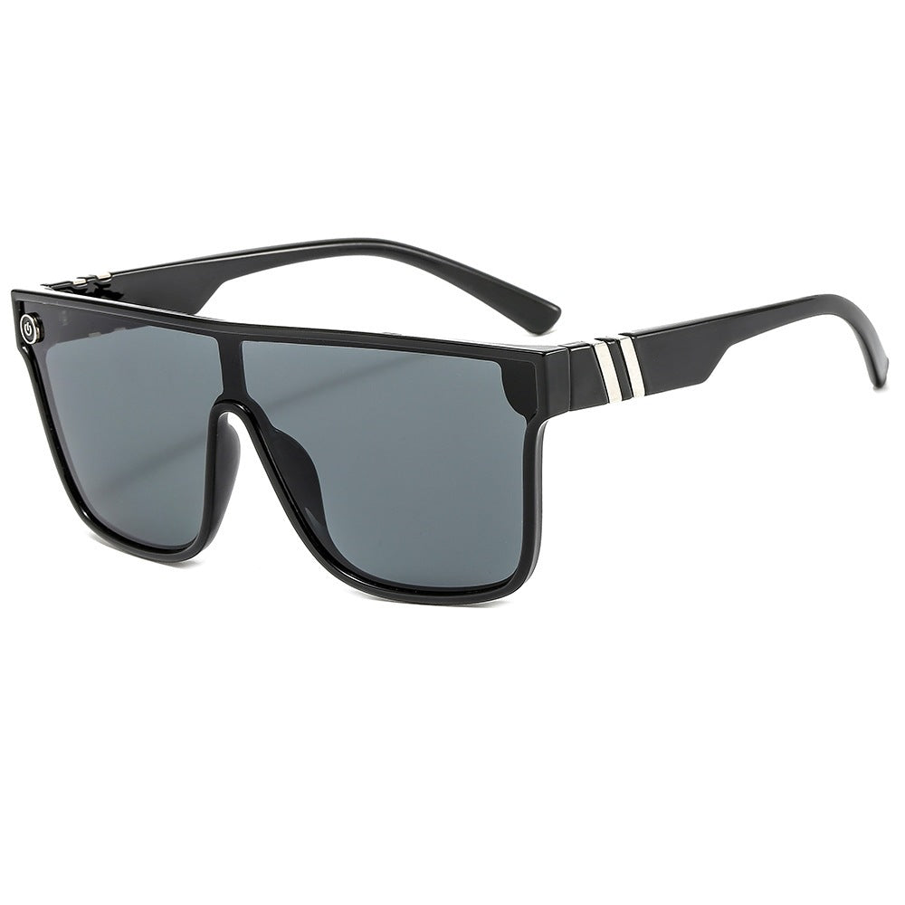 Wholesale Siamese Large Frame Colorful PC Sunglasses